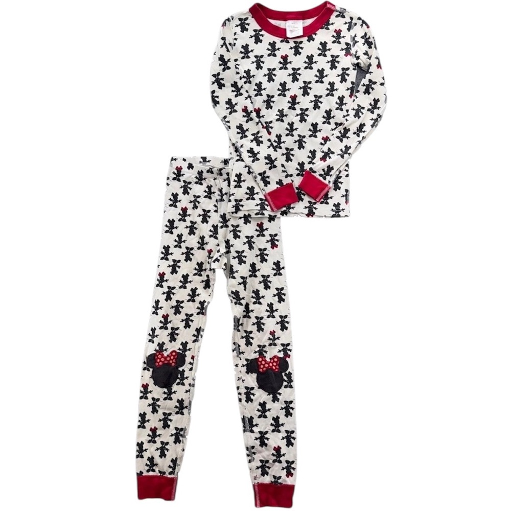 Hanna Andersson Disney Minnie Mouse Pajamas Size 14 Organic Cotton